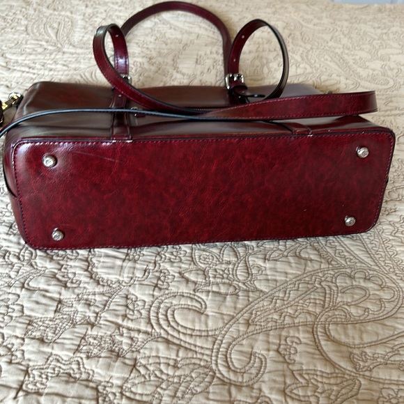 Leather Attaché bag / shoulder bag - Picture 4 of 9